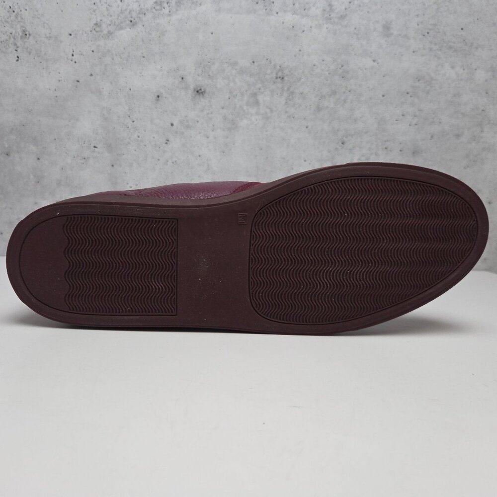 Common Projects BBall Low Premium Bordeaux Sneakers Mens 41 US 8 Leather & Suede - Picture 9 of 10